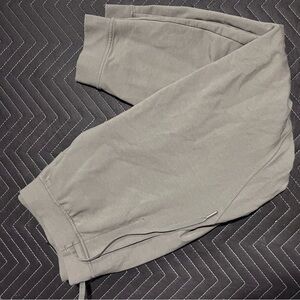 Lululemon Athletica Gray/Green Joggers with Tapered Fit